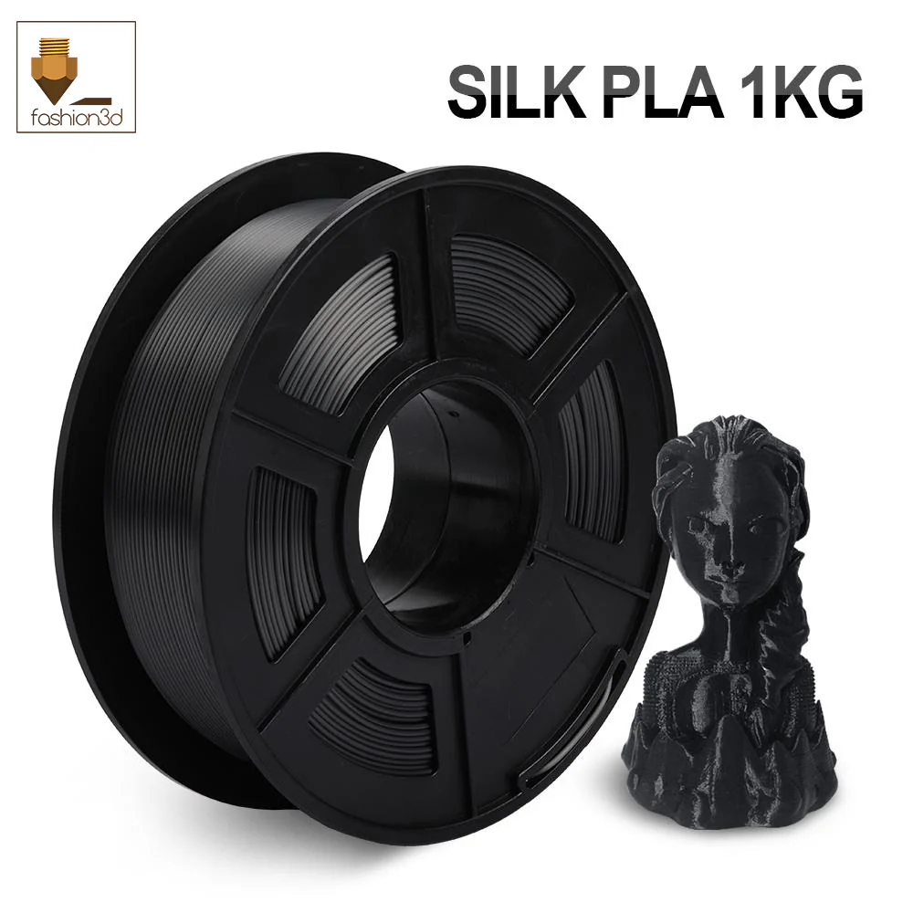 3KG/6KG/10KG Silk PLA+ Fashion3D Filament 1.75mm