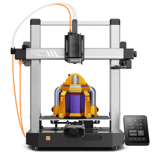 ANYCUBIC Kobra 3 V2/Combo 3D Printer  | High Speed 600 mm/s | Enhanced Version