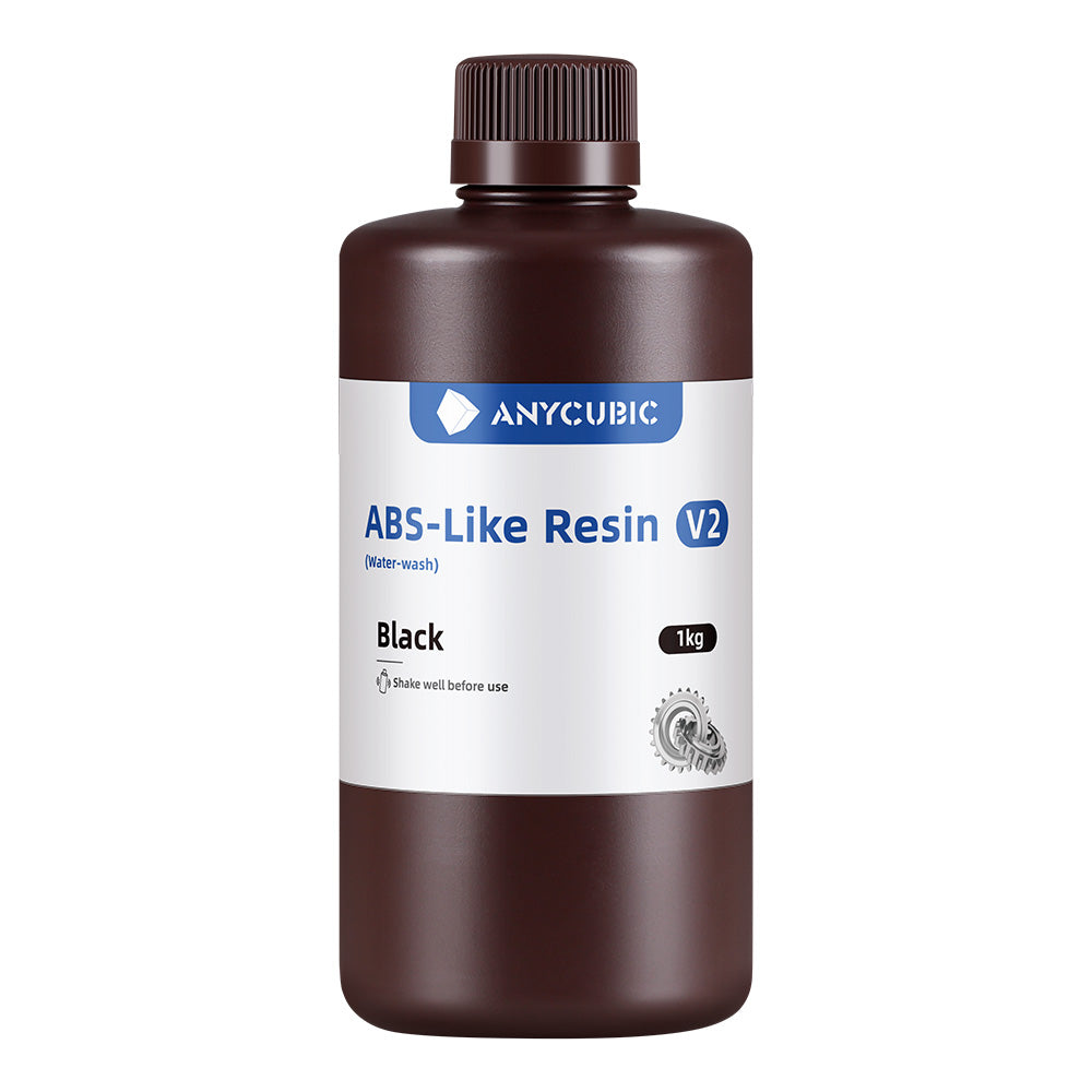ANYCUBIC Water-Washable ABS-Like V2 Resin 3D Printer Tough Durable Low Odor