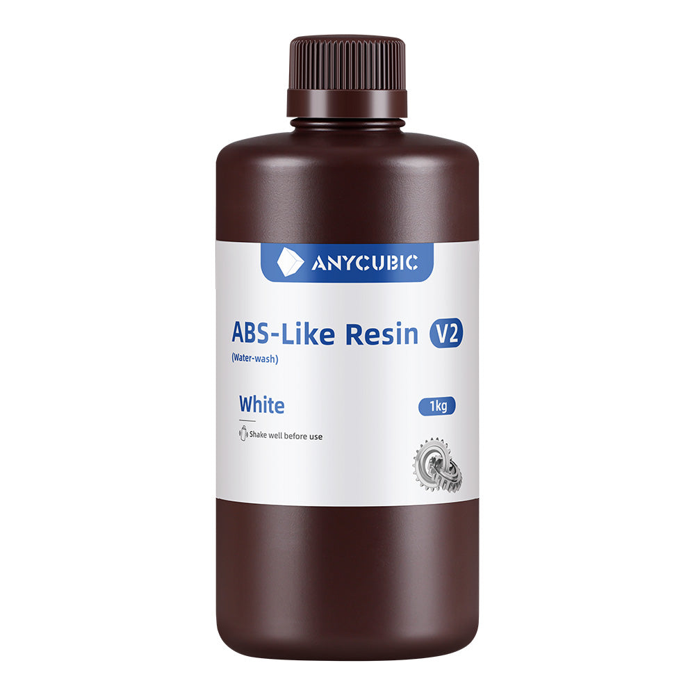 ANYCUBIC Water-Washable ABS-Like V2 Resin 3D Printer Tough Durable Low Odor