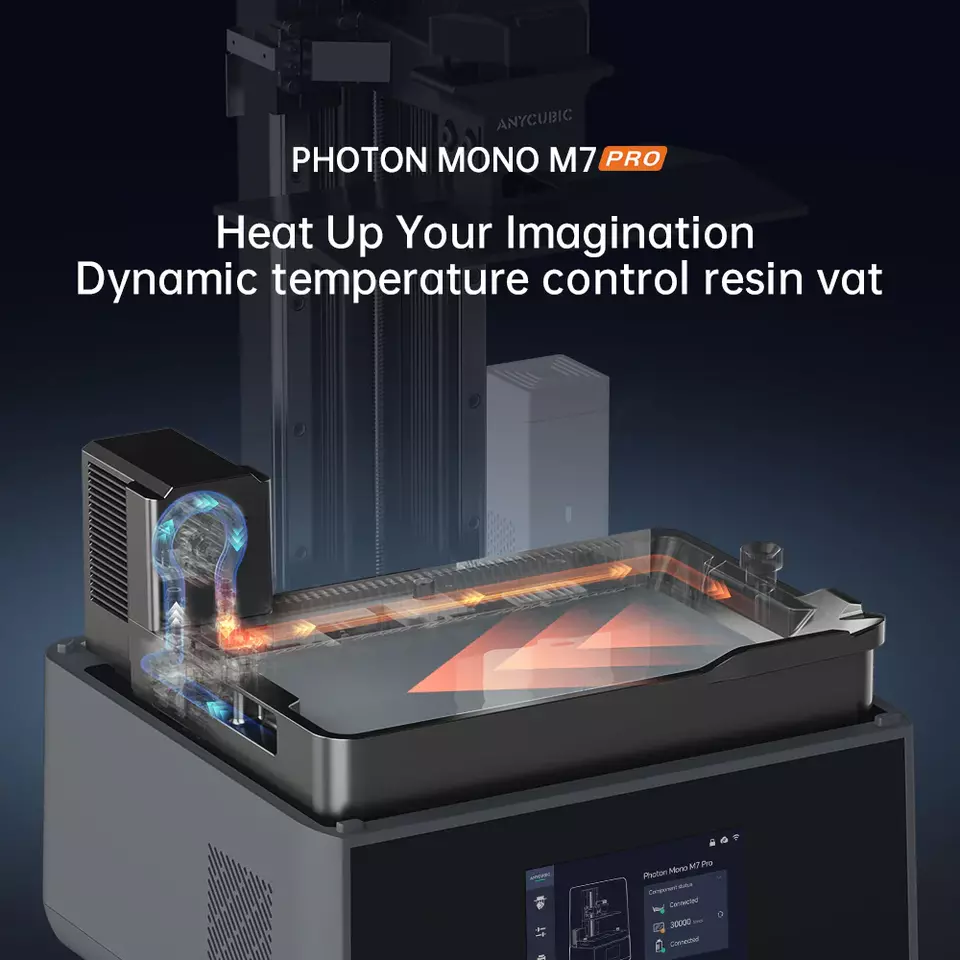 ANYCUBIC Photon Mono M7 PRO 14K LCD SLA Resin 3D Printer