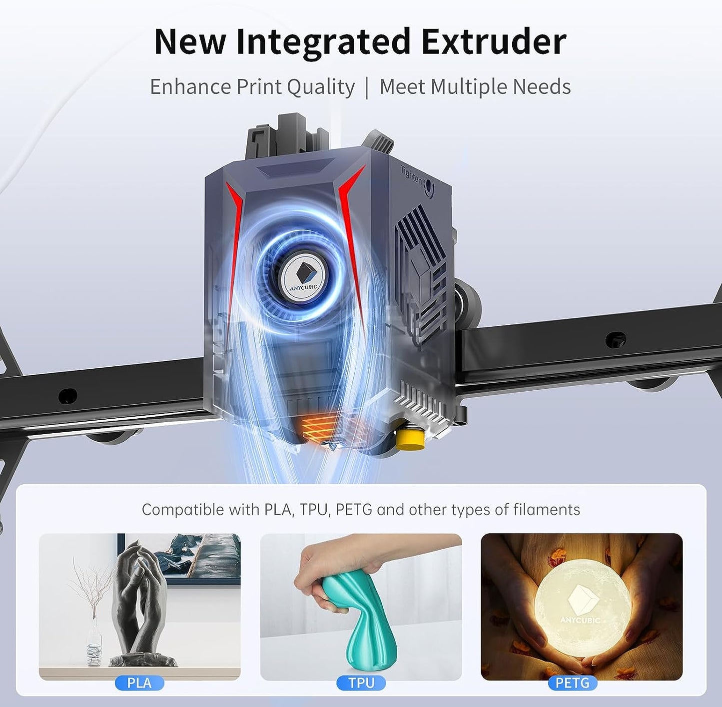 ANYCUBIC KOBRA 2 NEO 3D Printer Direct Extruder 250mm/s Speed 220*220*250mm