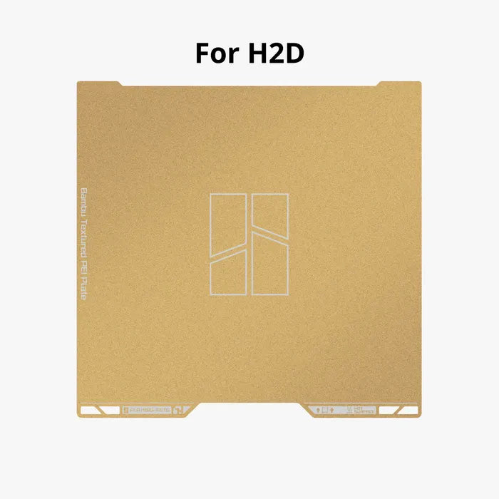 Bambu Textured PEI Plate for H2D/X1 Series/P1 Series/A1/A1 Mini