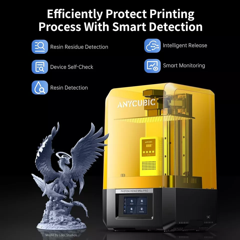 ANYCUBIC Photon Mono M5s Pro 14K LCD Resin 3D Printer
