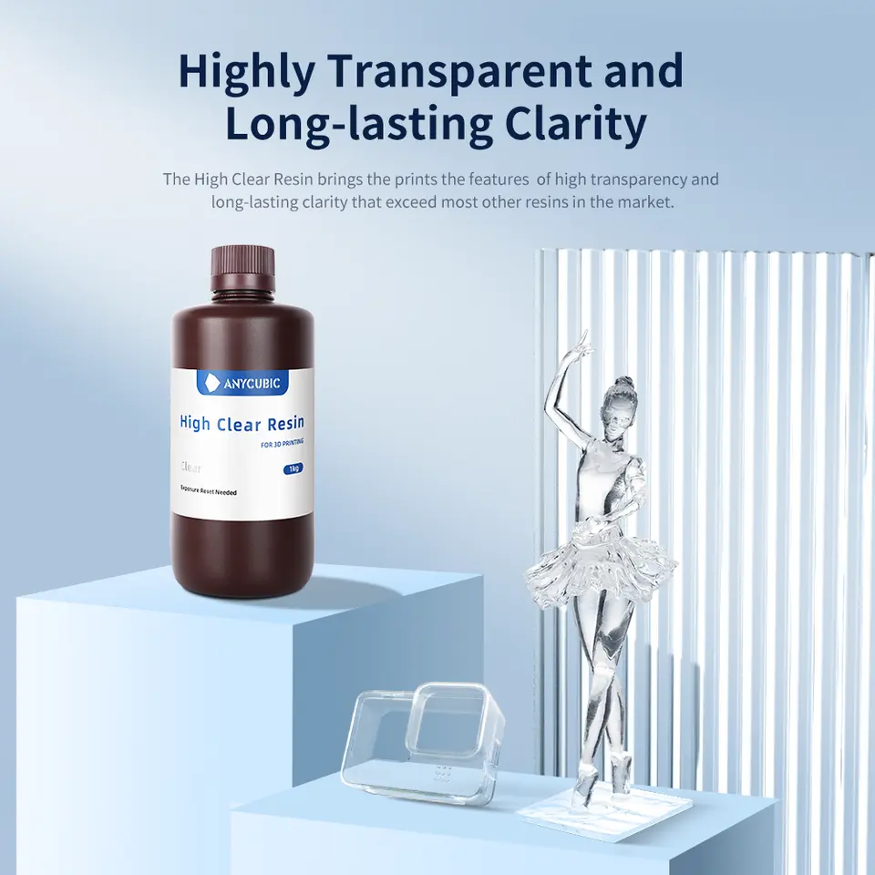 ANYCUBIC High Clear Resin 1 KG(AU POST)