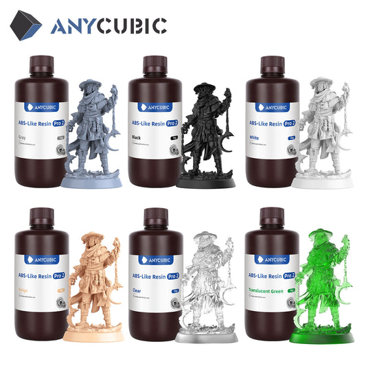 ANYCUBIC ABS-Like Resin Pro 2 3D Printer Upgraded Toughness for LCD 3D Printers