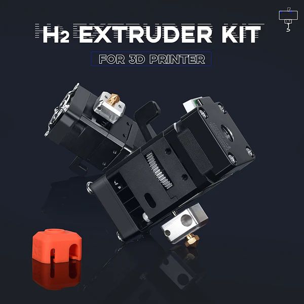 BIQU H2 DIRECT DRIVE DUAL GEAR METAL Extruder For B1 BX Ender-3/Ender-3 V2/Ender-5/Ender-6 CR-6/10