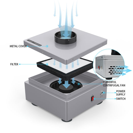 Laser Smoke Absorber Purifier Solder For Laser Engraving Machine