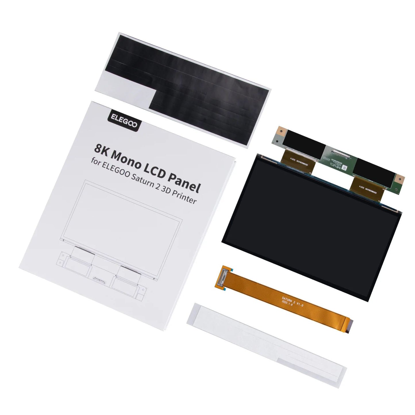 ELEGOO Mars 3 Pro/ Saturn 8K/4k LCD Screen
