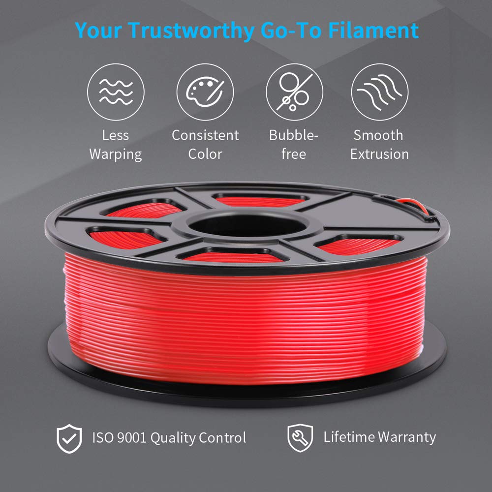 PETG 3D Printer filament 1.75mm 1kg Fashion3d
