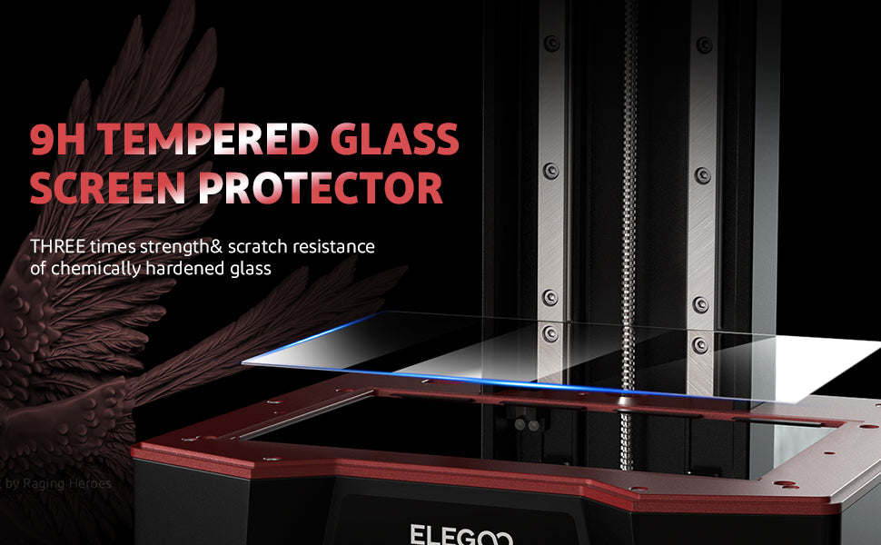 ELEGOO Saturn 2 MSLA 3D Printer, UV Resin Photocuring Printer with 10-inch 8K Monochrome LCD, 219x123x250mm / 8.62x4.84x9.84 Inch Larger Printing Size