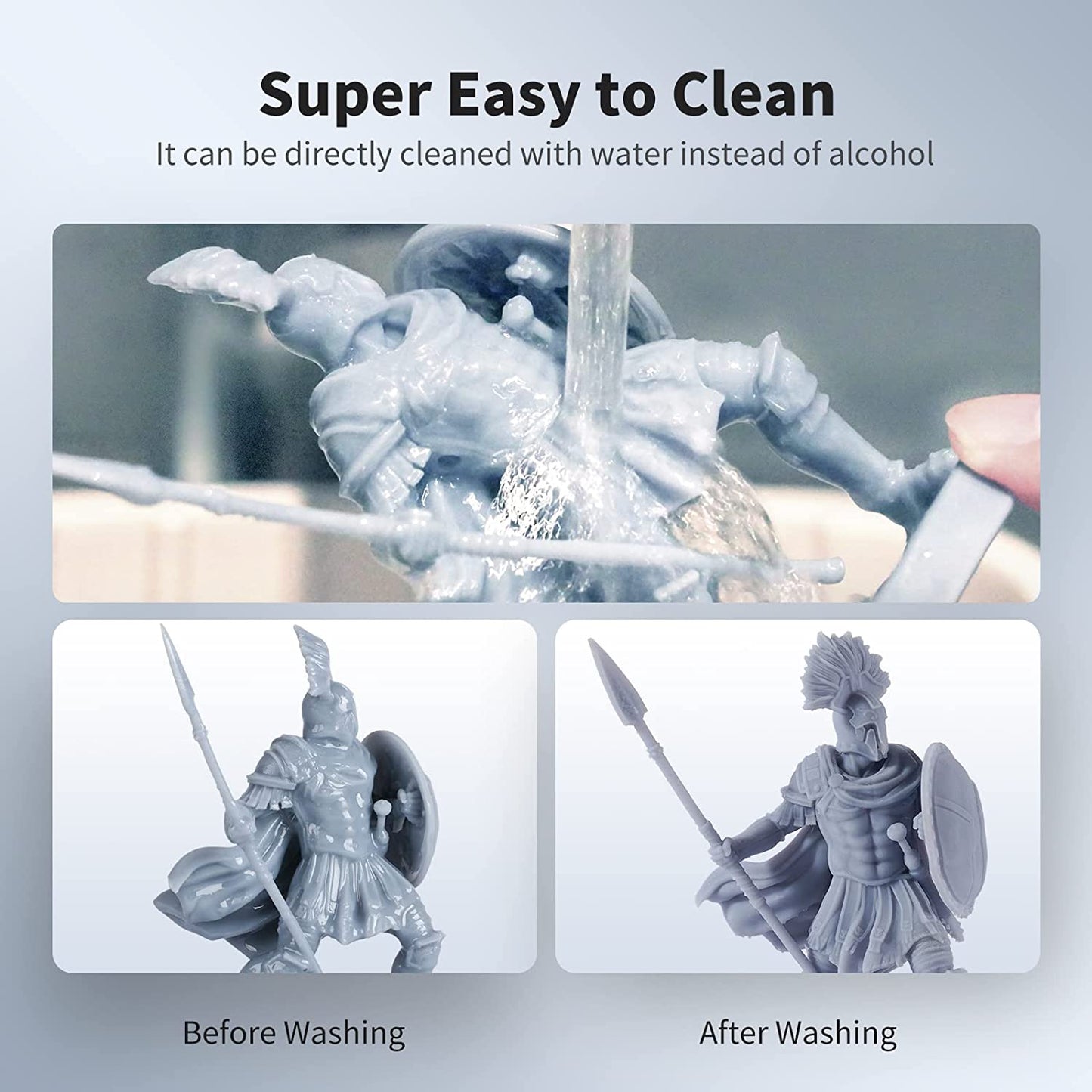 Anycubic Water-Wash Resin+ 1KG 405nm