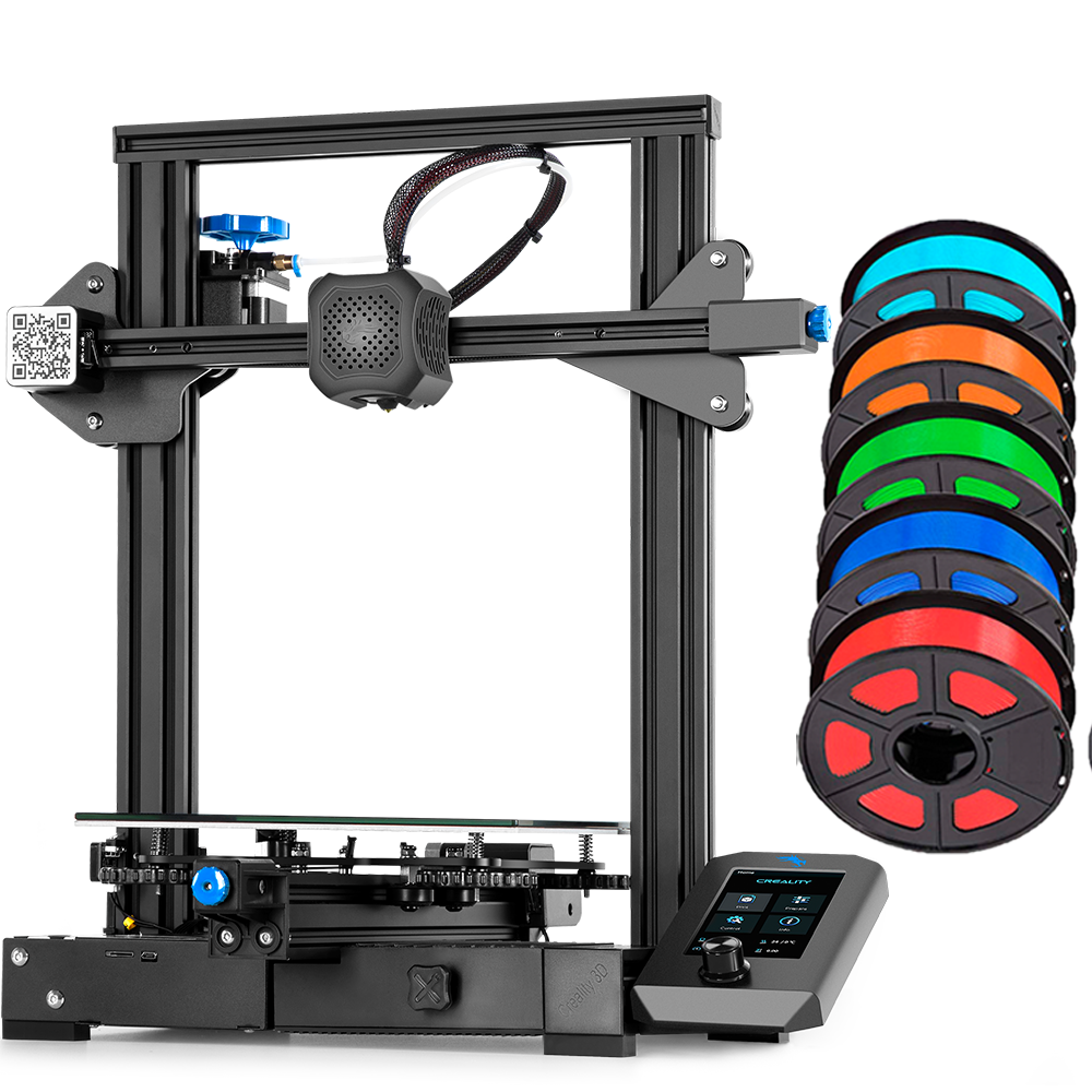 Creality Ender-3 V2 220*220*250mm 3D Printer with Silent Mainboard Xy-axis