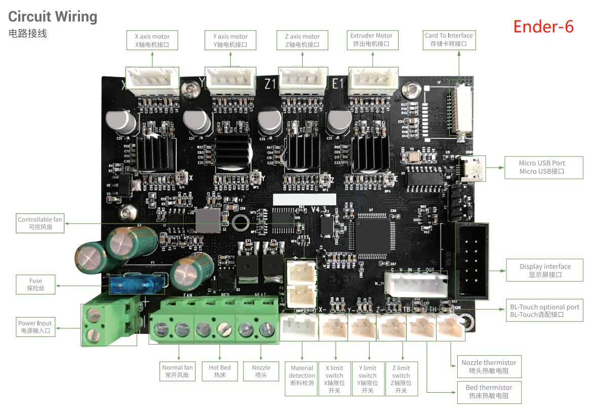 Mainboard / Motherboard for Creality 3D Printer