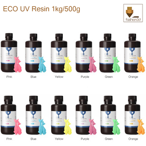 ANYCUBIC Plant-based ECO 405nm UV Resin 500ml/1000ml Low Odor and Safety High Precision and Quick Curing for LCD 3D Printing
