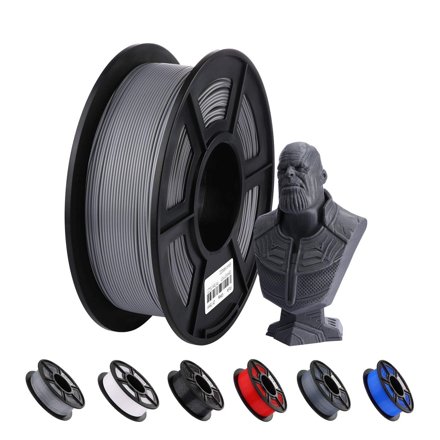 ANYCUBIC 1.75mm 3D Printer Filament PLA Accuracy +/- 0.02mm 2.2 LBS (1KG) Spool