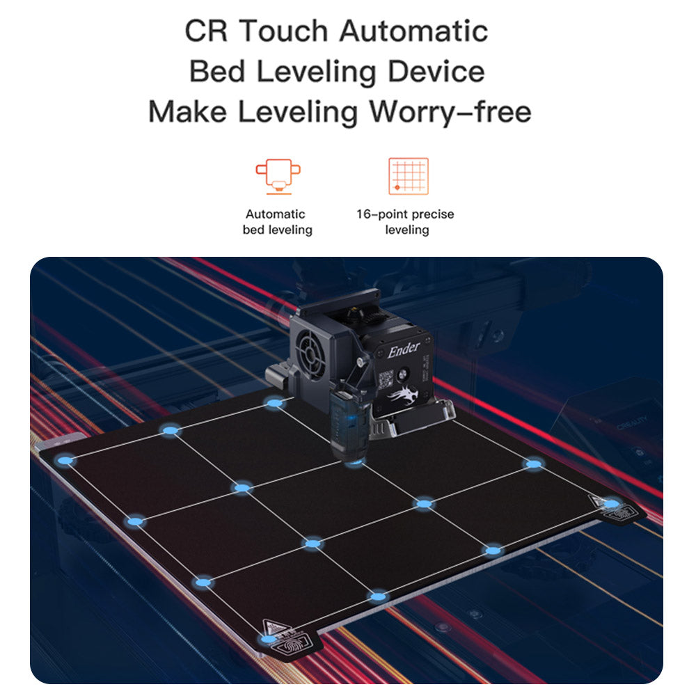 Ender 3 S1 with auto-Leveling silent mainboard Dual Z-axis
