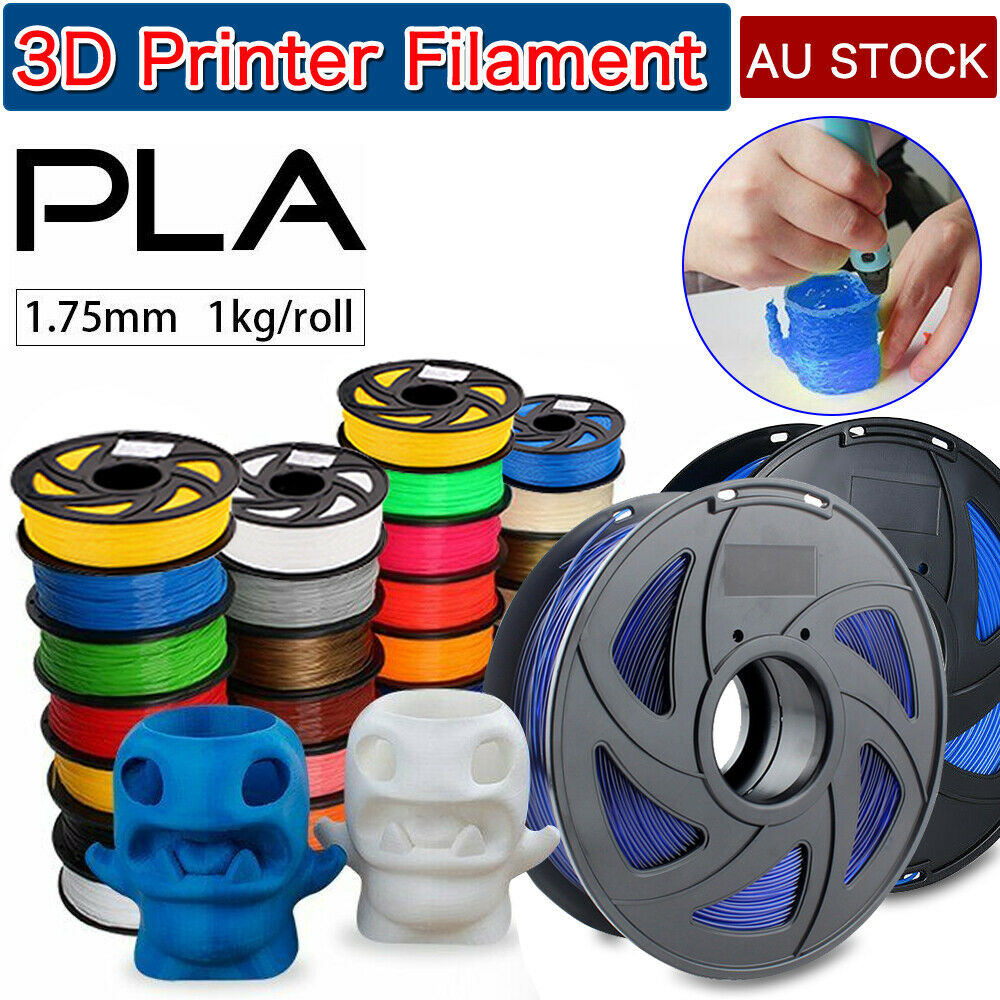 ANYCUBIC 1.75mm 3D Printer Filament PLA Accuracy +/- 0.02mm 2.2 LBS (1KG) Spool