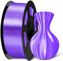 Load image into Gallery viewer, PLA+ Silk 3D Printer filament 1.75mm 1kg Fashion3d