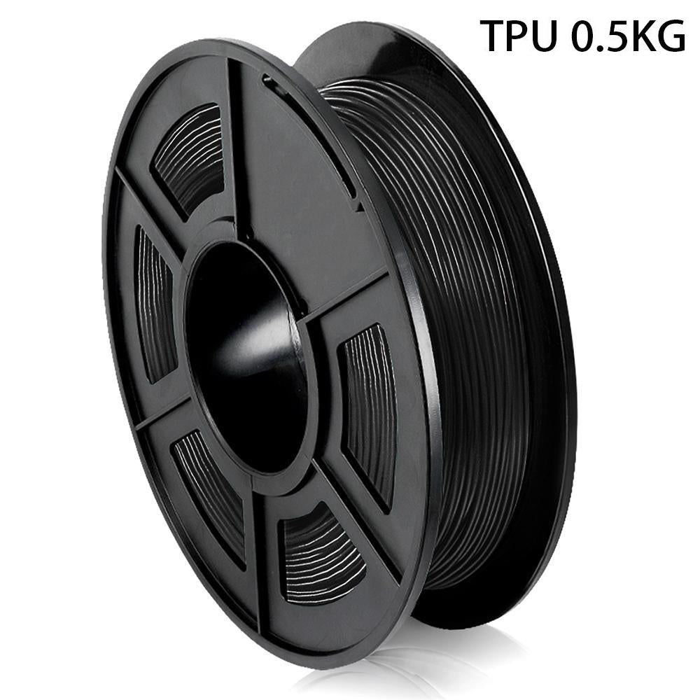 TPU Flexible 3D Printer filament 1.75mm 0.5kg/roll Fashion3d