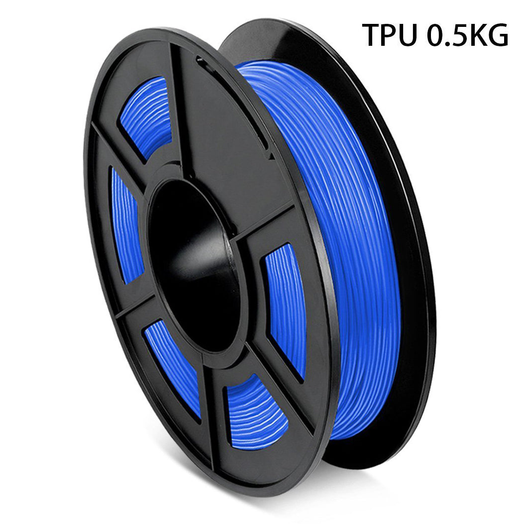 TPU Flexible 3D Printer filament 1.75mm 0.5kg/roll Fashion3d