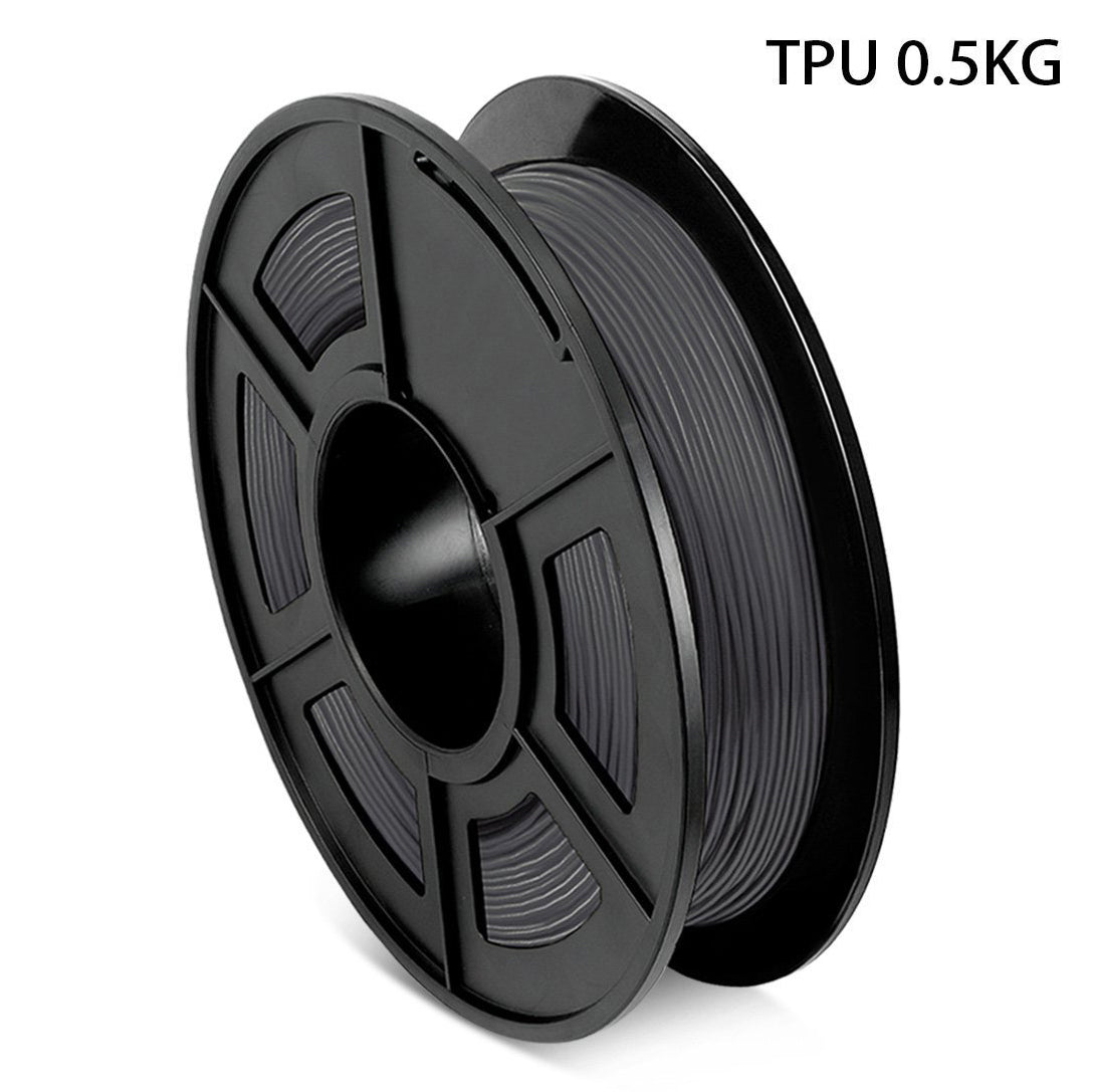 TPU Flexible 3D Printer filament 1.75mm 0.5kg/roll Fashion3d