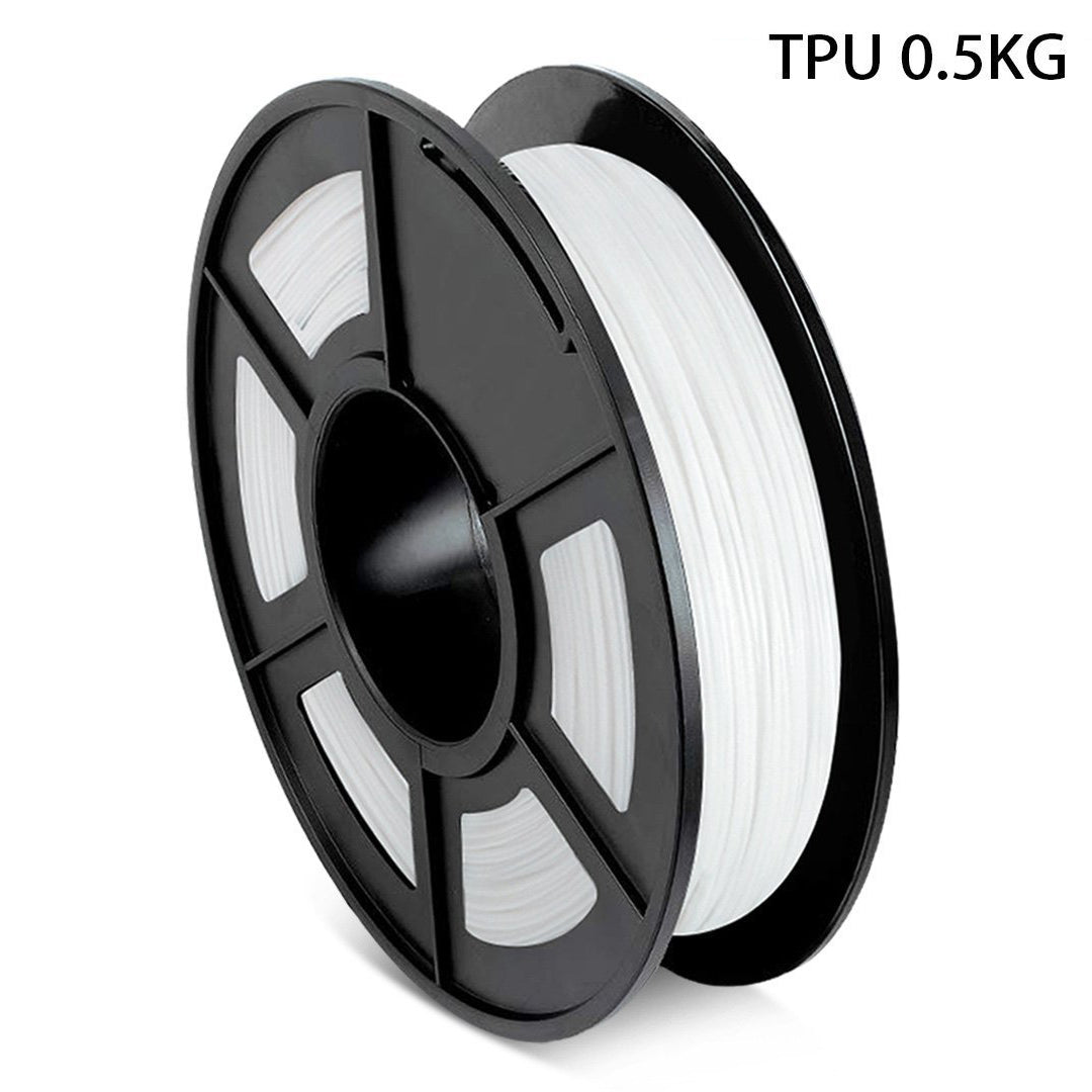 TPU Flexible 3D Printer filament 1.75mm 0.5kg/roll Fashion3d