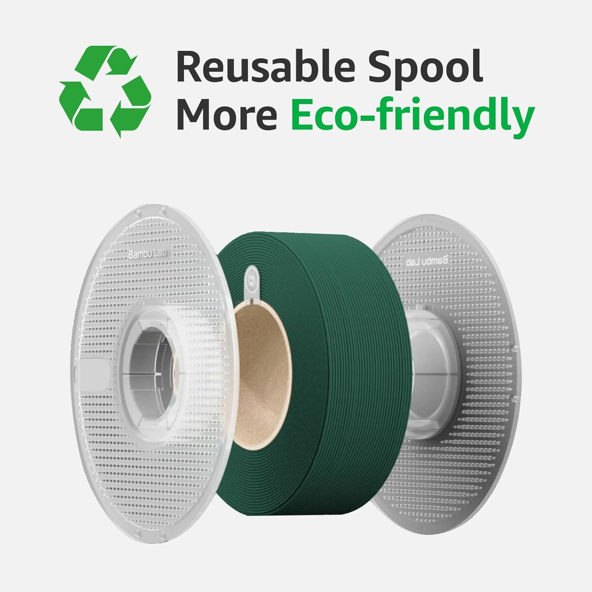 Assemble Spools How to Print and Assemble Your Own Spool for Bambu Lab Refill Filament ...