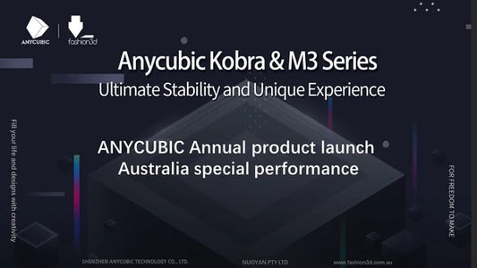 Live Streaming - ANYCUBIC Annual product launch Australia special performance