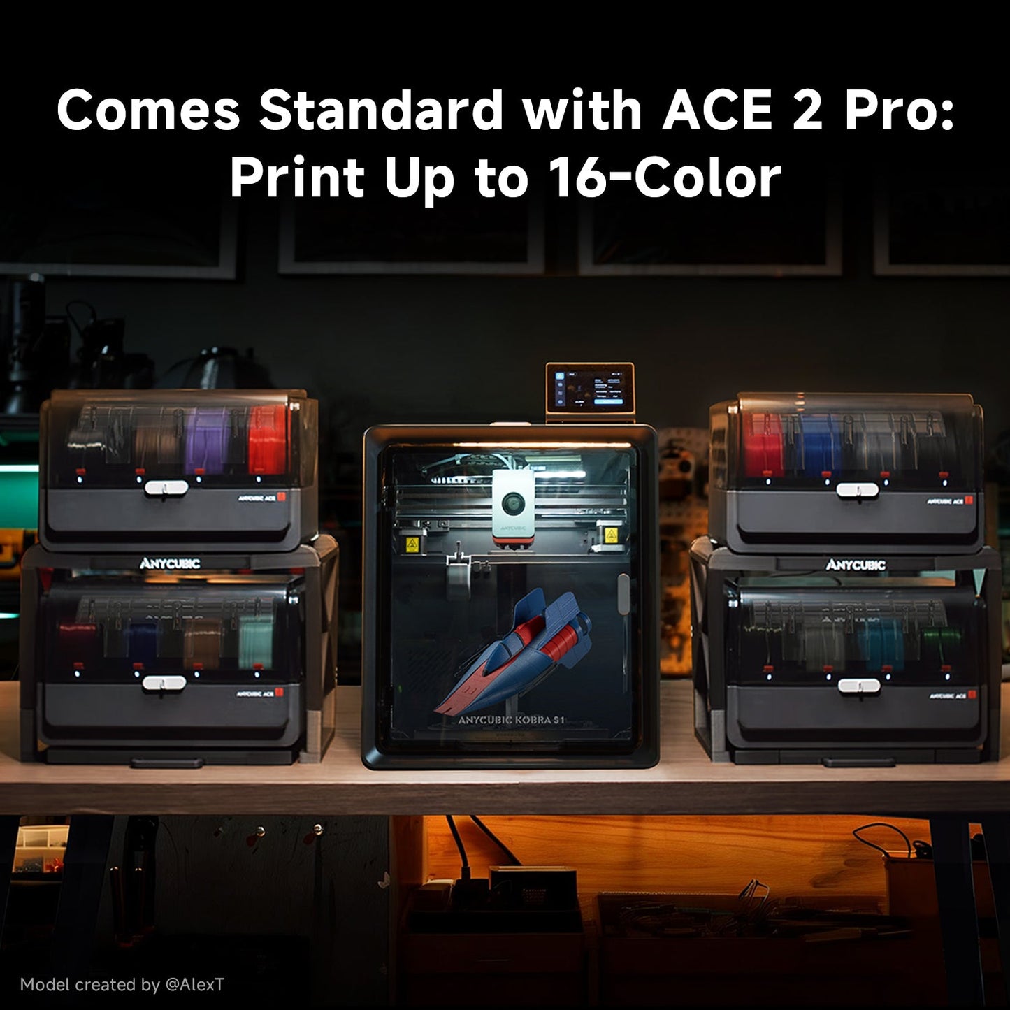 Anycubic Kobra S1 ACE 2 Pro Combo — official image 2