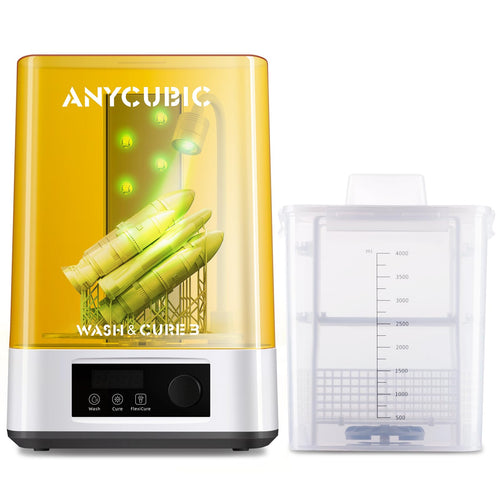 ANYCUBIC Wash and Cure Machine 3 Upgraded Volume Gooseneck Lights for 3D Printer