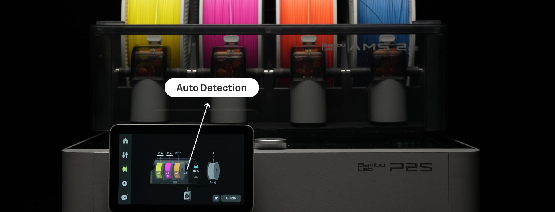Bambu Lab PLA Matte — RFID intelligent printing