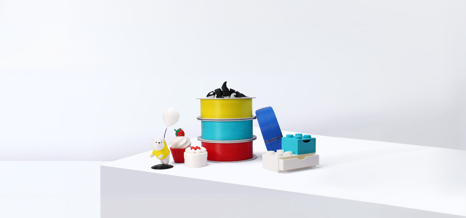 Bambu Lab PLA Basic — colour collection