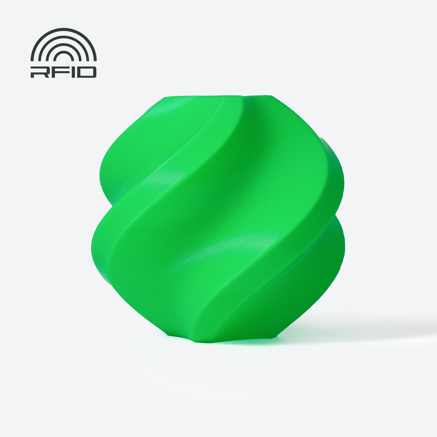 Variant main image — Bambu Green (10501) — Filament with spool