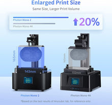 Load image into Gallery viewer, ANYCUBIC Photon Mono 2 Resin 3D Printer 4K+ LCD Screen Print Size 165*89*143mm