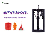 Load image into Gallery viewer, Flsun SR Super Racer Fast Printing Delta 3D Printer Auto Leveling Touch Screen Pre-Assembled