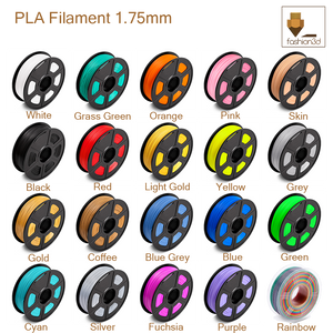 PLA 3D Printer filament 1.75mm 1kg Fashion3d