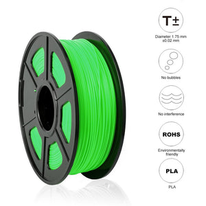 Twinkling/Noctilucent/Transparent filament PLA 1kg/2.2lbs Fashion3d