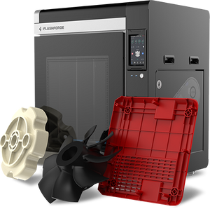Flashforge Creator 4 S 3D Printer supports flexible materials C4S 400*350*500
