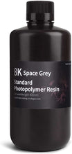 Load image into Gallery viewer, ELEGOO 8K STANDARD PHOTOPOLYMER RESIN SPACE GREY 1000G