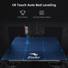 Load image into Gallery viewer, Ender 3 V2 Neo Integrated Structure with Auto-Leveling, Steel PC Bed Upgrade Bed Spring, Printing Size 220 * 220 * 250mm