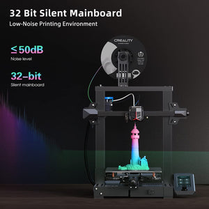 Ender 3 V2 Neo Integrated Structure with Auto-Leveling, Steel PC Bed Upgrade Bed Spring, Printing Size 220 * 220 * 250mm