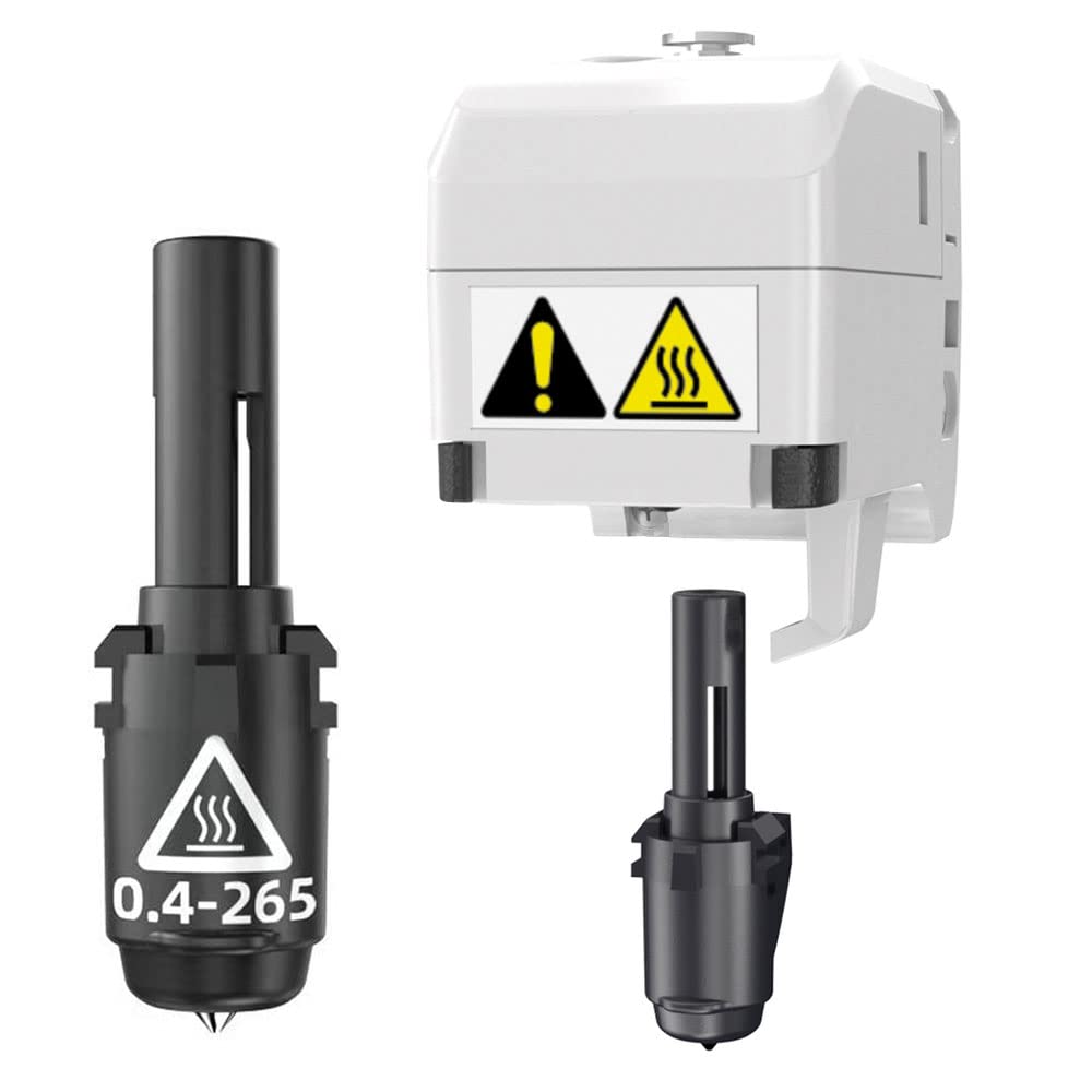 Flashforge Adventurer 3/4 Upgrade Hotend, 3D Printer Parts with 0.4mm 265°C High Temperature Nozzle Assembly-1PCS