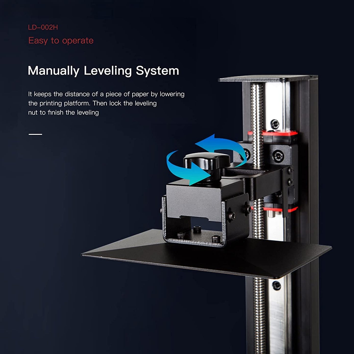 LD002H Resin Creality 3D Printer 130x82x160mm