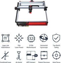 Load image into Gallery viewer, TS2-10W Professional Laser Engraver Endless possibilities 450mm*450mm TwoTrees