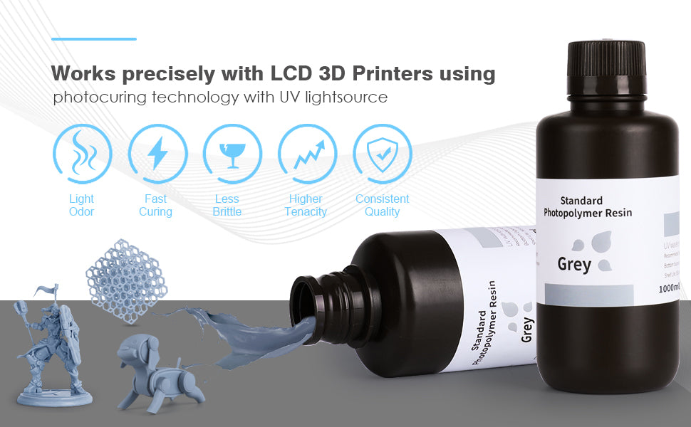 ELegoo Standard UV resin 1L/1KG