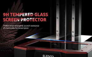 ELEGOO Saturn 2 MSLA 3D Printer, UV Resin Photocuring Printer with 10-inch 8K Monochrome LCD, 219x123x250mm / 8.62x4.84x9.84 Inch Larger Printing Size