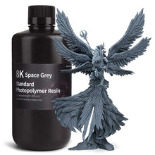 Load image into Gallery viewer, ELEGOO 8K STANDARD PHOTOPOLYMER RESIN SPACE GREY 1000G