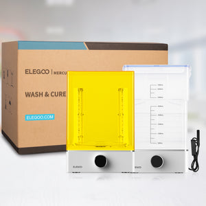 ELEGOO Mercury XS Bundle with Separate Washing and Curing Station for Large Resin 3D Printed Models