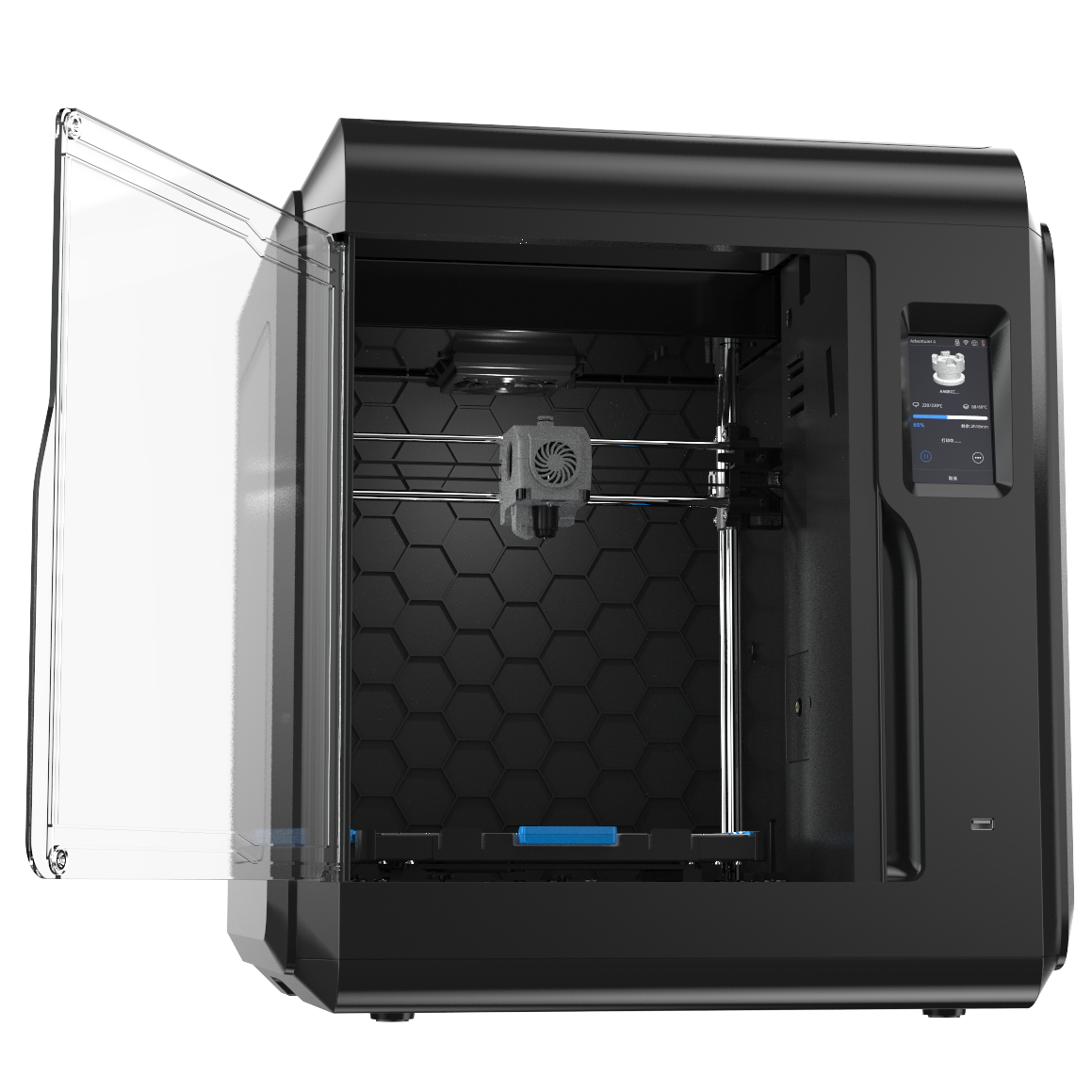 Flashforge Adventurer 4 Auto Leveling Quick Removable Hign Temp Nozzle Flexible CNC Platform HEPA13 air Filter 220 x 200 x 250